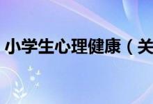 小学生心理健康（关于小学生心理健康介绍）