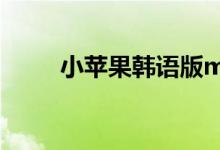 小苹果韩语版mv（小苹果韩语版）