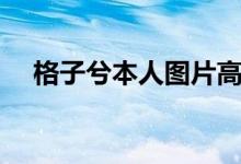 格子兮本人图片高清（格子兮本人图片）