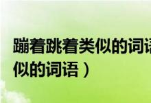 蹦着跳着类似的词语一年级下册（蹦着跳着类似的词语）