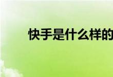快手是什么样的平台（快手是什么）