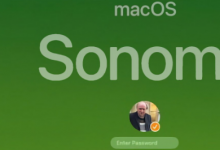 如何在 macOS Sonoma 中的锁定屏幕上切换用户