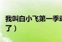 我叫白小飞第一季动漫（我叫白小飞怎么停更了）