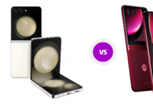 三星 Galaxy Z Flip 5 与摩托罗拉 Razr+：哪一个是最好的小型可折叠手机