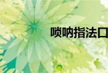 唢呐指法口诀（唢呐指法）