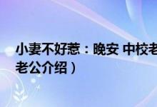 小妻不好惹：晚安 中校老公（关于小妻不好惹：晚安 中校老公介绍）