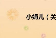 小娟儿(关于小娟儿介绍)
