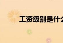工资级别是什么意思（工资级别）