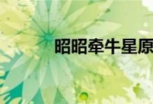 昭昭牵牛星原文（昭昭牵牛星）