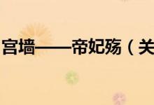 宫墙——帝妃殇（关于宫墙——帝妃殇介绍）