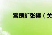 宫颈扩张棒（关于宫颈扩张棒介绍）