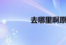 去哪里啊原版（去哪里啊）