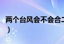 两个台风会不会合二为一（直到世界合二为一）