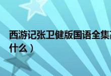 西游记张卫健版国语全集高清在线观看（张卫健版西游记叫什么）