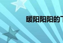 暖阳阳阳的下一句（暖阳阳）