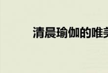 清晨瑜伽的唯美句子（清晨瑜伽）