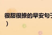 很甜很撩的早安句子（叫女朋友起床的暖心话）