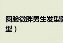 圆脸微胖男生发型图片（适合圆脸微胖男生发型）