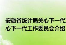 安徽省统计局关心下一代工作委员会（关于安徽省统计局关心下一代工作委员会介绍）