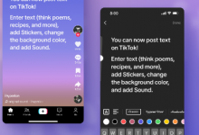 TikTok添加了类似于Instagram的文本帖子