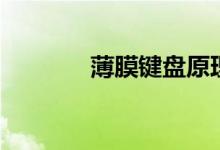 薄膜键盘原理图（薄膜键盘）
