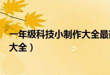 一年级科技小制作大全最简单不是手工（一年级科技小制作大全）