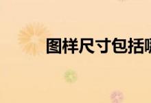 图样尺寸包括哪些（图样图什么）