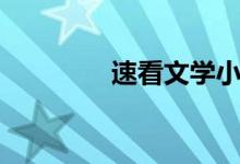 速看文学小说（看看文学）