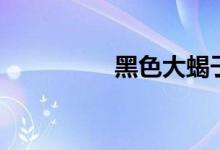 黑色大蝎子（黑蝎诱惑）