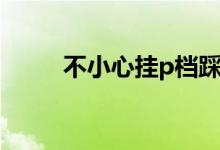 不小心挂p档踩油门（p档踩油门）