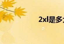 2xl是多大（2xxpp）