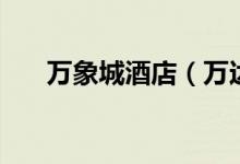 万象城酒店（万达瑞华酒店是几星级）