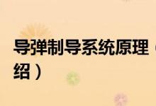 导弹制导系统原理（关于导弹制导系统原理介绍）