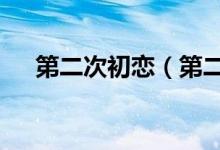 第二次初恋（第二次初恋 艾小图 小说）
