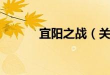 宜阳之战（关于宜阳之战介绍）