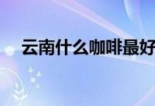 云南什么咖啡最好喝（什么咖啡最好喝）