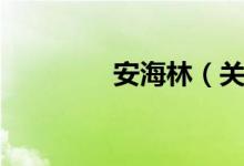 安海林（关于安海林介绍）