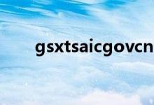 gsxtsaicgovcn个体户经营范围查询