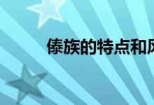 傣族的特点和风俗（傣族的特点）