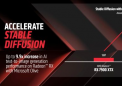 AMD Radeon 7900 XTX 通过稳定的扩散优化在生成式 AI 中实现 890% 的加速