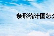 条形统计图怎么做（条形统计图）