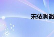 宋依啊微博（韩宋依）