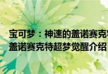 宝可梦：神速的盖诺赛克特超梦觉醒（关于宝可梦：神速的盖诺赛克特超梦觉醒介绍）