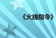 《火线指令》（火线指令存档）