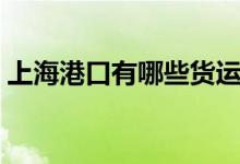 上海港口有哪些货运码头（上海港口有哪些）