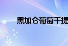 黑加仑葡萄干提子（黑加仑葡萄干）