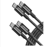以每条不到 5 美元的价格购买两根 Anker 耐用的 USB-C 数据线