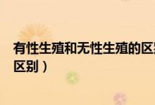 有性生殖和无性生殖的区别选择题（有性生殖和无性生殖的区别）