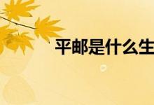 平邮是什么生肖（平邮是什么）