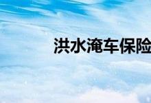 洪水淹车保险公司赔吗（洪水）
